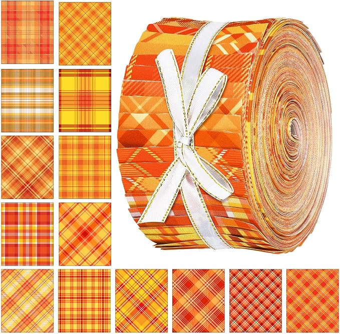 Hosuly 40 Pcs Fall Jelly Fabric by Hosuly