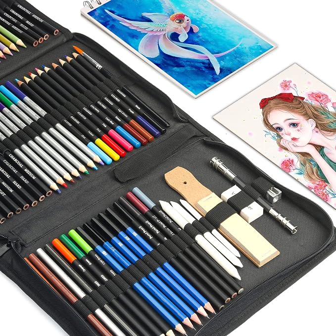 KALOUR 76 Drawing Sketching Kit Set - Image 2