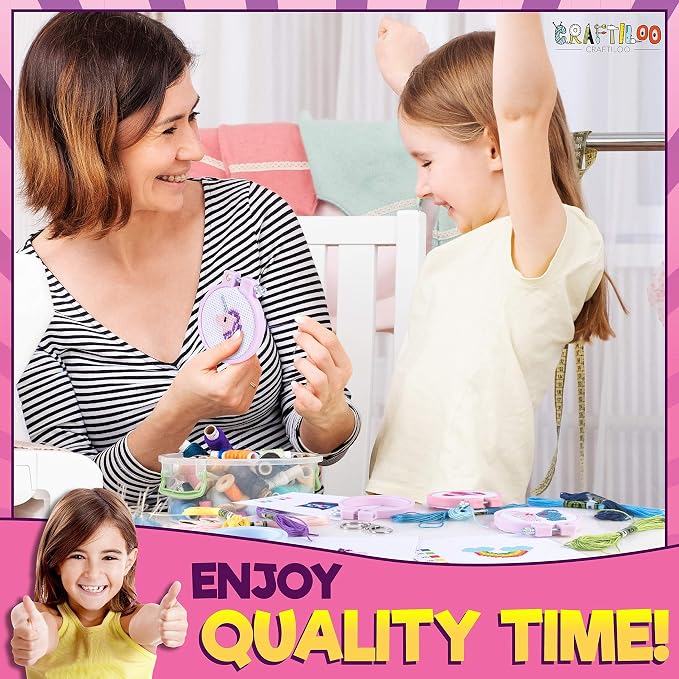 CRAFTILOO Cross Stitch Kit for Kids - Image 4