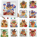 Trandraft 13 Pcs Dog Seasonal Diamond Art Kits by Trandraft