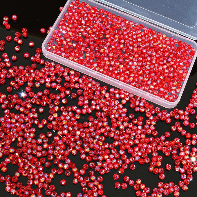 1200Pcs 4mm Crystal Glass Beads by Laopottbeads