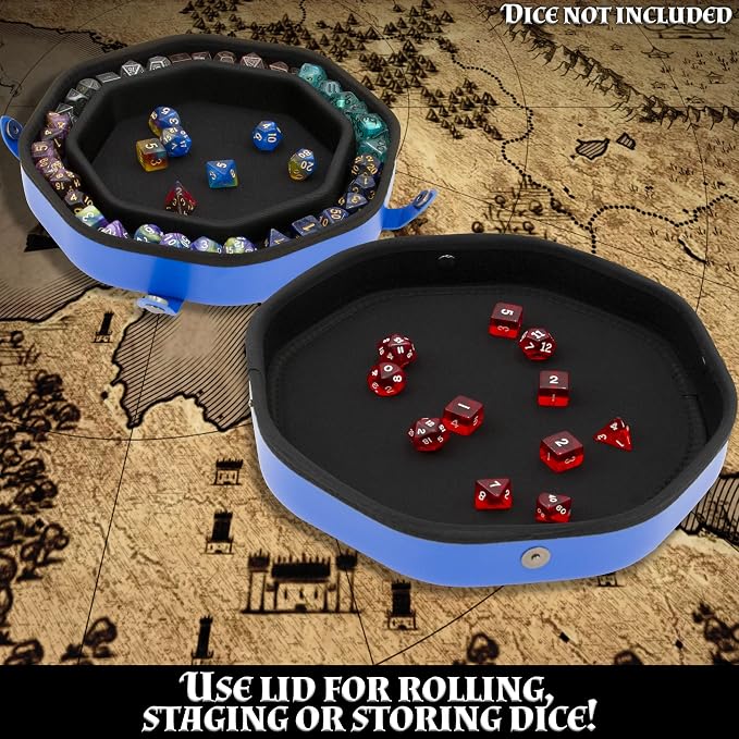 CASEMATIX Dice Tray and Dice Storage Case - Image 3