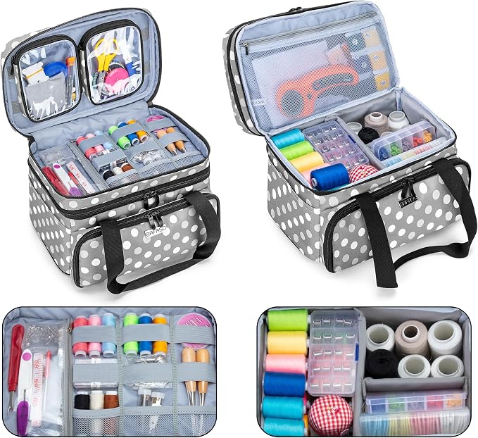 BAFASO Double Layer Sewing Accessories Organizer - Image 2