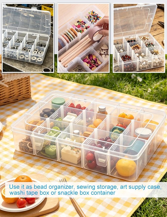 Hlotmeky Plastic Organizer Box - Image 5