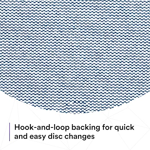 3M Xtract Net Disc 310W, 220+, 5 in, Die 500X, Pack of 50 Hook and Loop Sanding Discs, Virtually Dust-Free, Value Option for Metal, Wood, Composites, Stock Removal, and Fine Finishing
