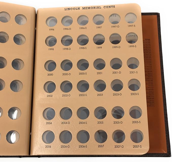 Dansco US Lincoln Memorial Cent Coin Album 1958 - Image 7