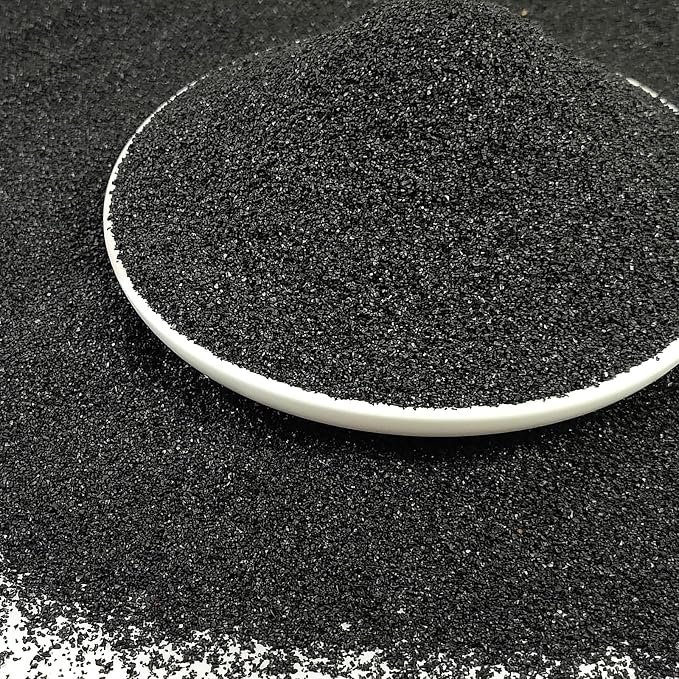 YISZM Aquarium Sand, 5lbs Black Fish Tank Sand, Aquarium Gravel Substrate by YISZM-ForYourNaturalLife