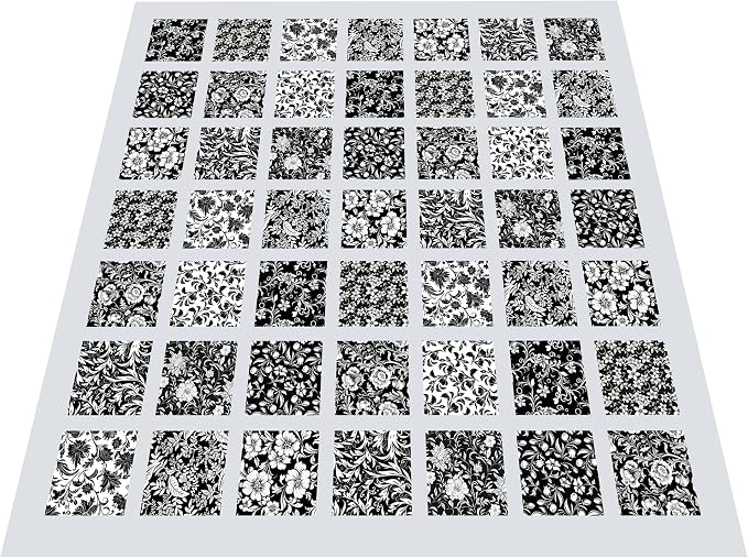 10"x10" 50pcs Cotton Fabric Squares - Image 2