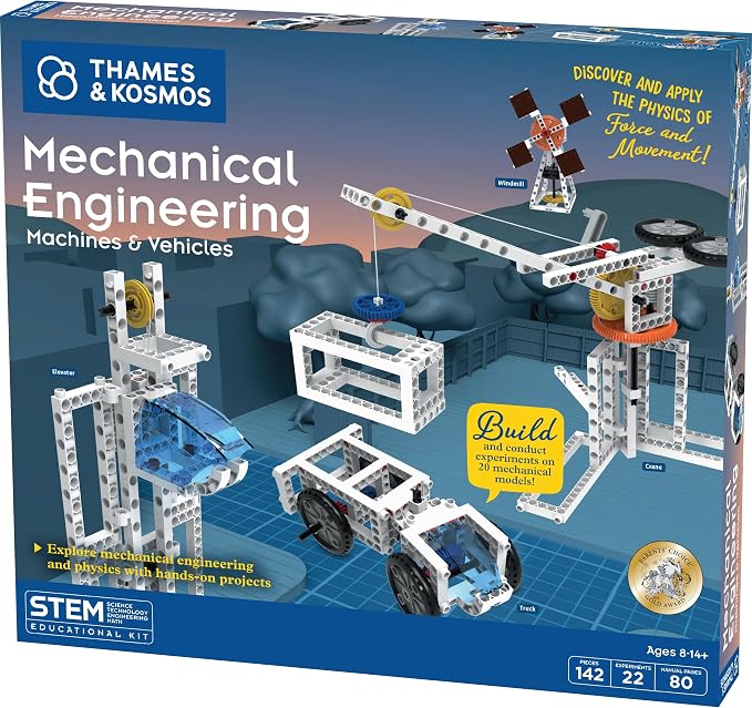 Thames & Kosmos | Mechanical Engineering: Machines & Vehicles STEM Experiment by Unknown