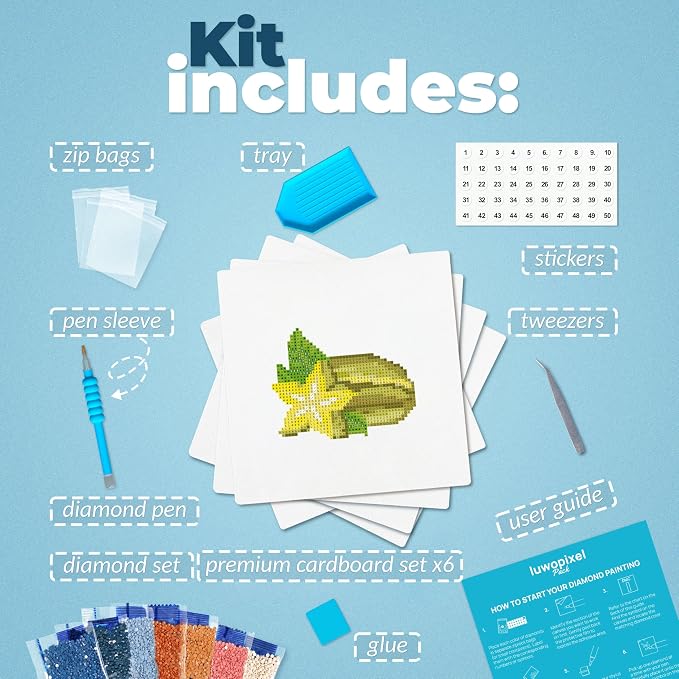 LuwoArte Painting Kit – Japanese Theme - Image 2