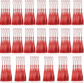100 Pcs Red Mini Tassels 13cm/5 Inch by CREATRILL
