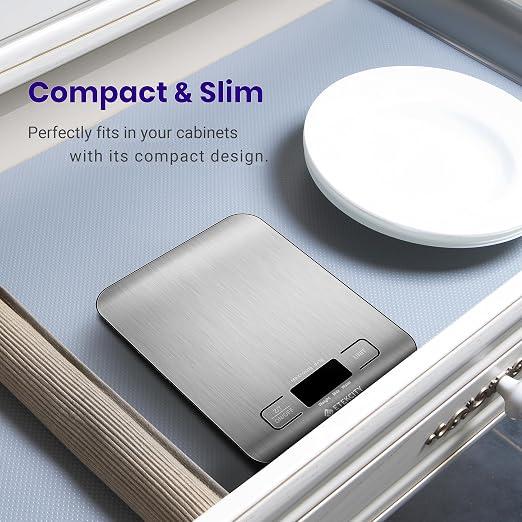 Etekcity Food Kitchen Scale, Digital Grams and Ounces, 11lb | Tare function - Image 5