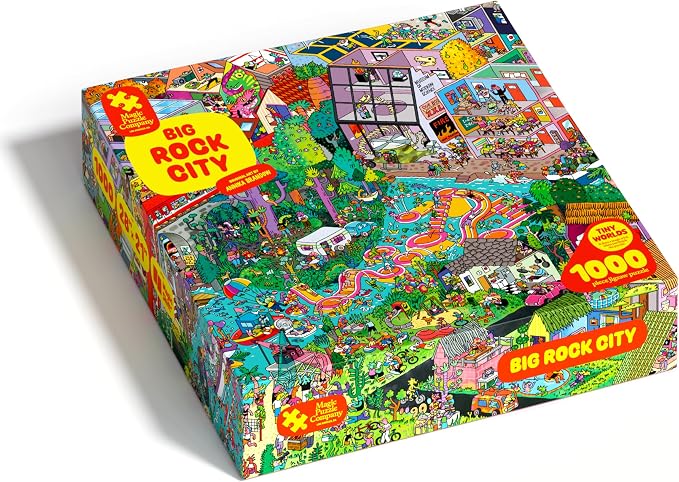 Big Rock City • 1000-Piece Jigsaw Puzzle from The Magic Puzzle Company • Series by MagicPuzzleCompany