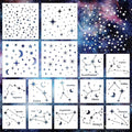 Keluna Star Stencils for Wall Decor by KelunaPaintingStencils
