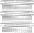 HAUTOCO 100pcs Keychain Rings by HAUTOCO