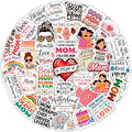 100Pcs Funny Mom Stickers for Water Bottle, Phone by BulbaCraft