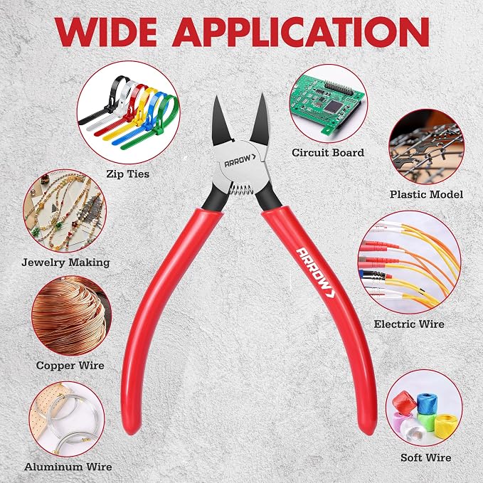 ARROW 7" Precision Wire Cutters - Image 9