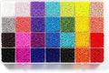 28 Colors 2mm Seed Beads, Craft and Bracelet Making by Unknown