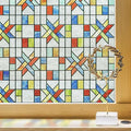 3D Stained Glass Window Film, Decorative Window Privacy Film by ADDHERES
