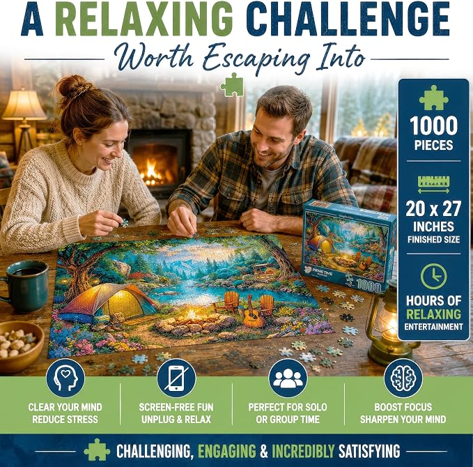 1000 Piece Jigsaw Puzzle for Adults - Image 4