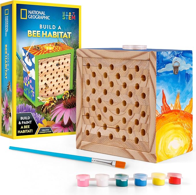 National Geographic Build a Bee Habitat Craft Kit by BlueMarbleToys