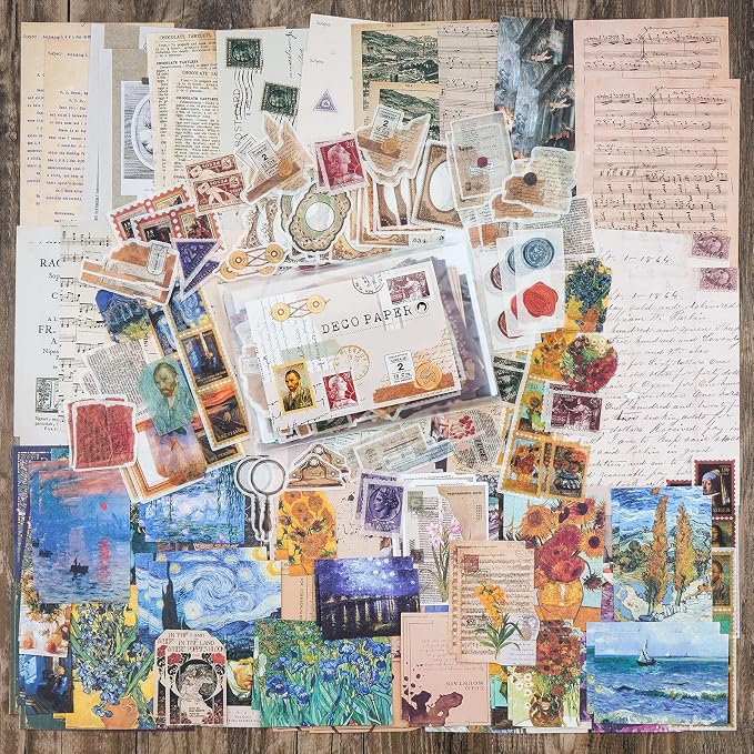 Knaid Vintage Scrapbook Supplies Pack - Image 3
