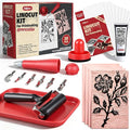 Linocut Kit for Printmaking by Unknown
