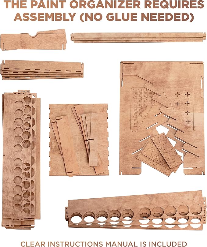 Plydolex Wooden Paint Organizer - Image 3