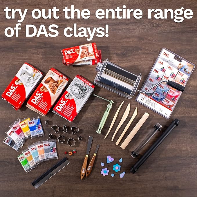 DAS Air-Hardening Modeling Clay, Terra Cotta Color, 1.1 Pound - Image 7
