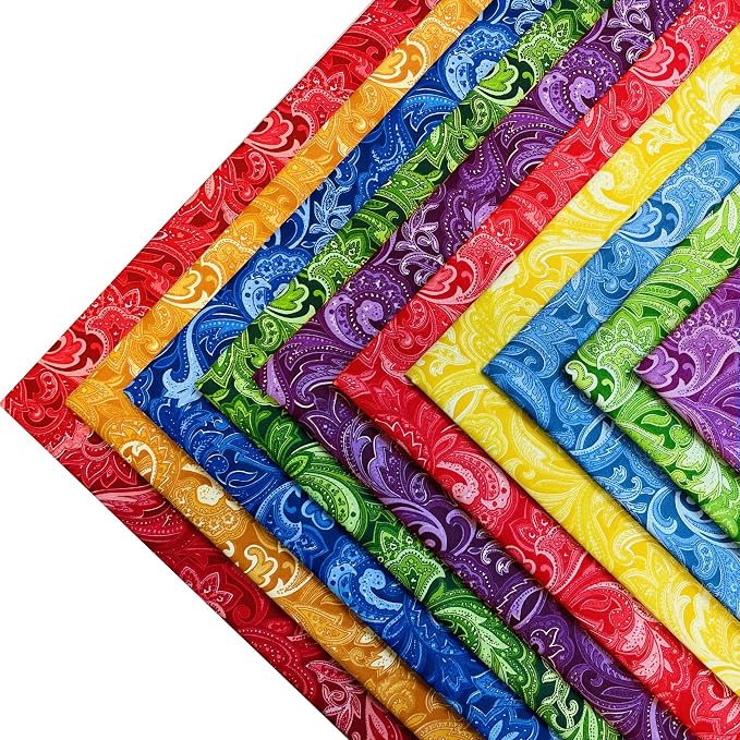 12"x12" 50pcs Cotton Fabric Squares - Image 3