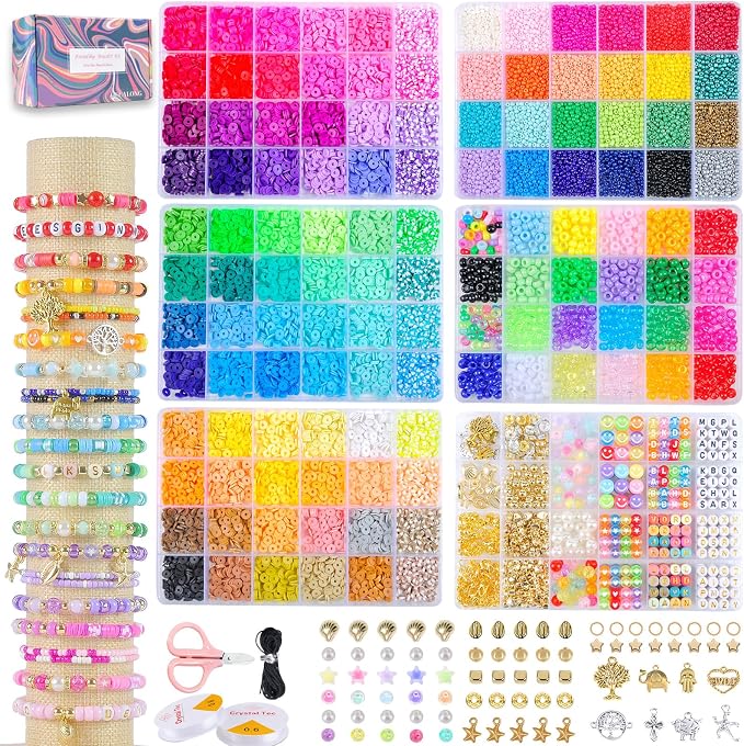 OCCALONG 6 Box Set Friendship Bracelet Making Kit by Unknown