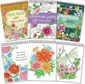 Kalysky Easy and Cozy Adult Coloring Book Set, 3 Pack Stress Relief Coloring by Kalysky