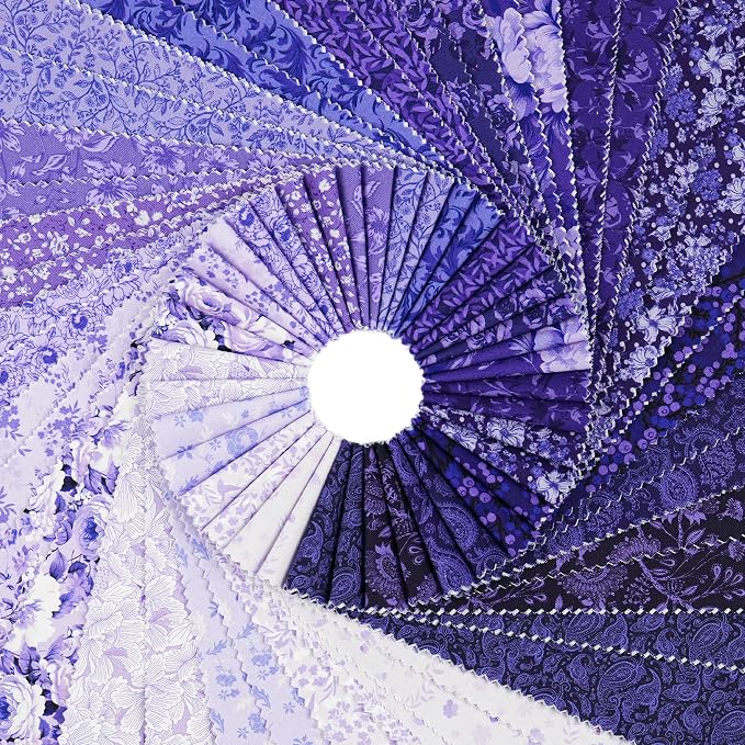 Craftido-20 Options-100% Cotton Jelly Roll Fabric Precut Strips - Image 2