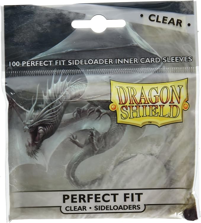 Dragon Shield Perfect Fit Sideloader Inner Card Sleeves Standard Size – by DragonShield