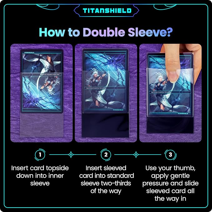 TitanShield | Inner Sleeves | Perfect Fit Card Sleeves | Compatible - Image 5
