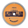 6-1/2 inch Circular Saw Blade 60T Combo Pack with 5/8" Arbor，Ultra Fine Finish for Wood Cutting, Thin-Kerf