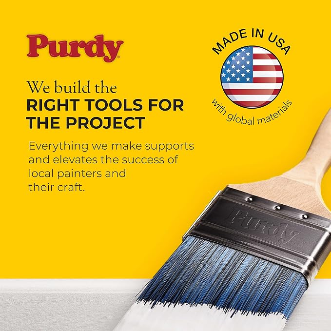 Purdy 144100730 Pro-Extra Series Elasco Flat Trim Paint Brush, 3 inch - Image 2