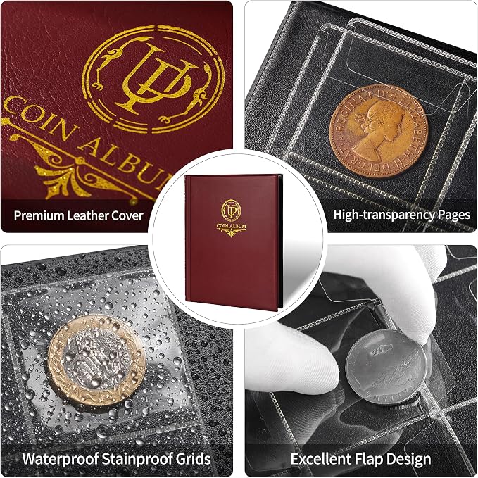 200 Pockets Coin Album - Image 3