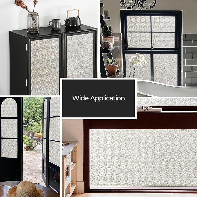3D Stained Glass Window Film, Decorative Window Privacy Film - Image 7