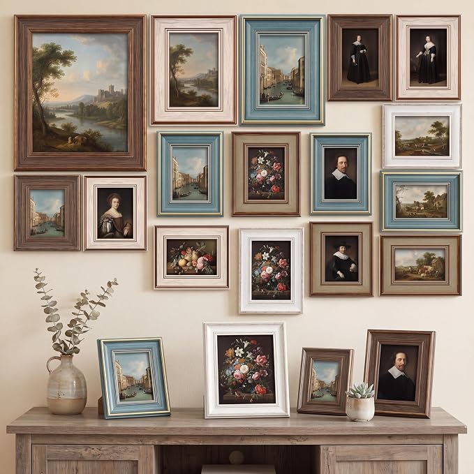 Kathfly 20 Pack Vintage Picture Frames by Kathfly