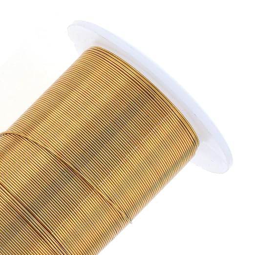 The Beadsmith Wire Elements 28-Gauge Lacquered Tarnish-Resistant Copper Wire - Image 3