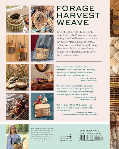 Weaving Wild Baskets: Techniques and Projects Using Foraged Leaves, and Bark - Image 2