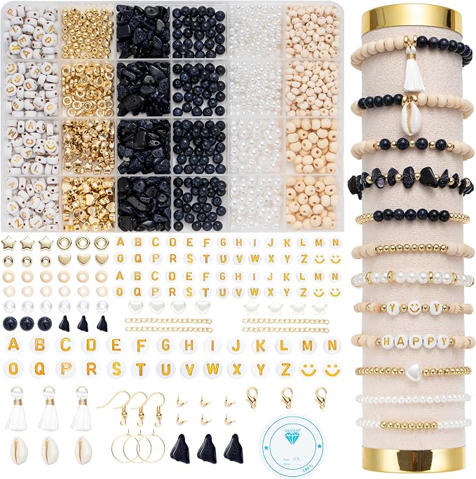 Xylise Jewelry Making Supplies Kit Natural Stone Beads by Unknown