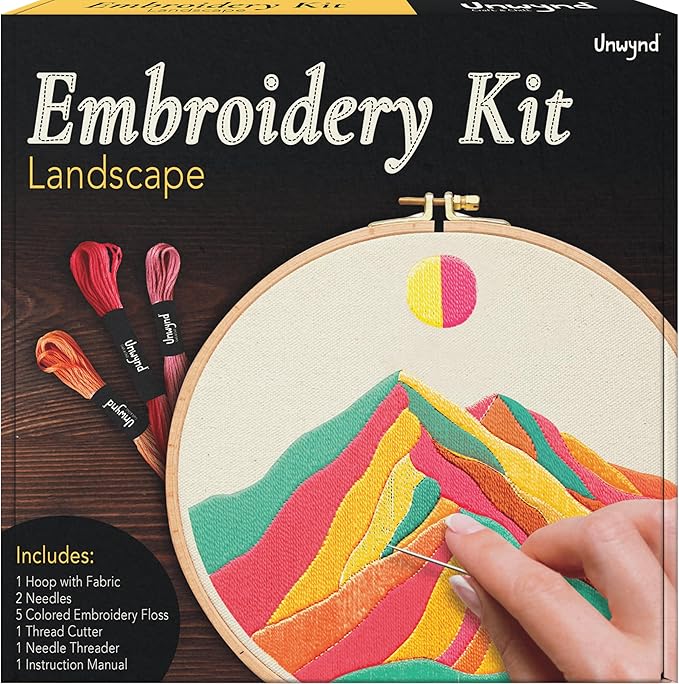 Unwynd Embroidery Kit Landscape by Unwynd