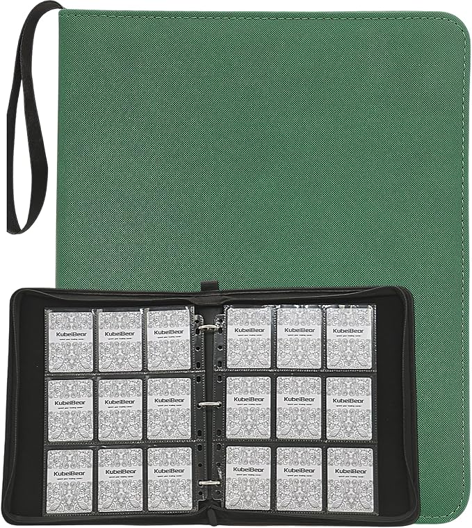 Card Binder – 720 Capacity, Zippered Trading Card Holder by Unknown