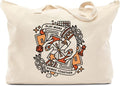 Stellar Factory Board Game Tote Bag, Cotton Canvas, flat bottom keeps boxes by StellarFactory