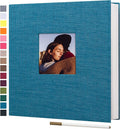 potricher Large Photo Album Self Adhesive 3x5 4x6 5x7 8x10 10x12 Pictures Linen by potricher