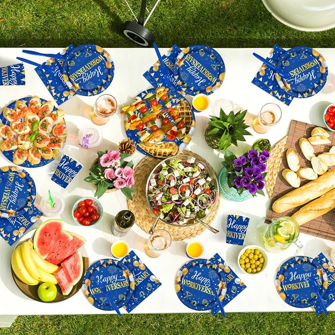 168Pcs Work Anniversary Party Supplies - Image 5