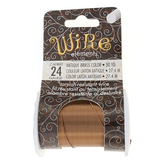 The Beadsmith Wire Elements 24-Gauge Lacquered Tarnish-Resistant Copper Wire - Image 7