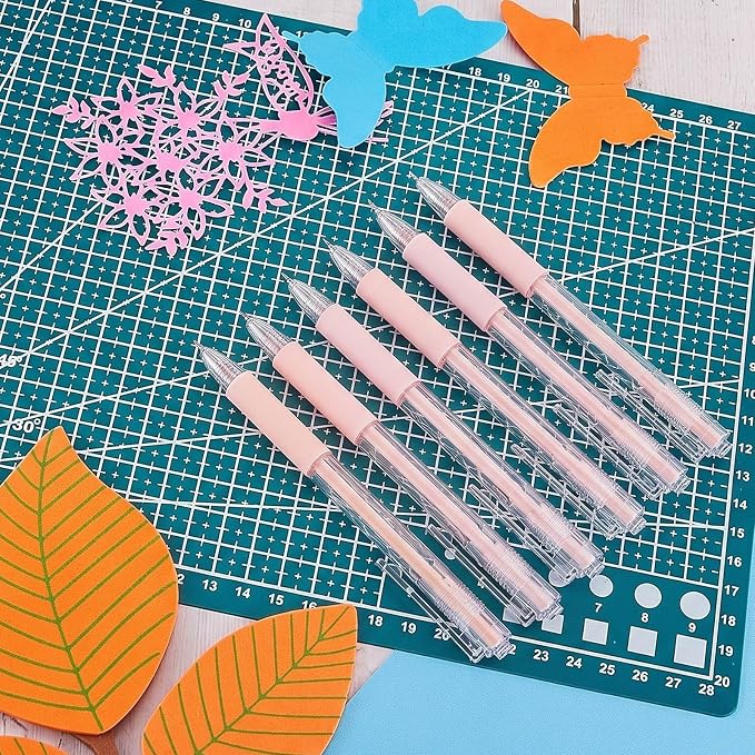 6 Pieces Art Cutting Tools Knife Pen Craft Paper Cutter Pen Carving Tools - Image 4